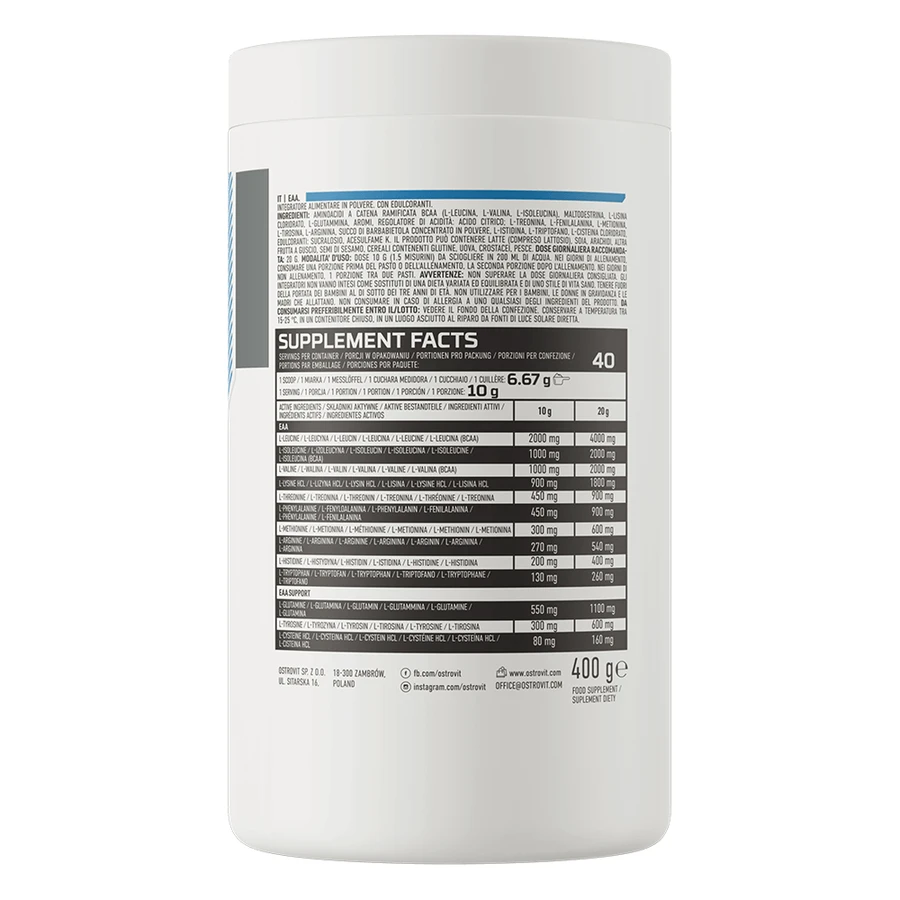 OstroVit EAA, sabor pomelo, 400 g