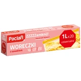 Paclan, ziplockzakken, 1 l x 20 stuks
