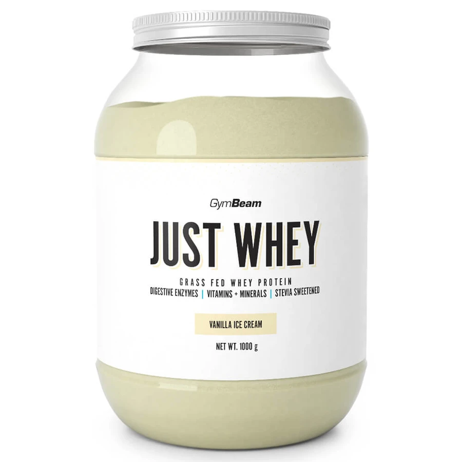 GymBeam Just Whey, vanilla ice cream flavor, 1 kg