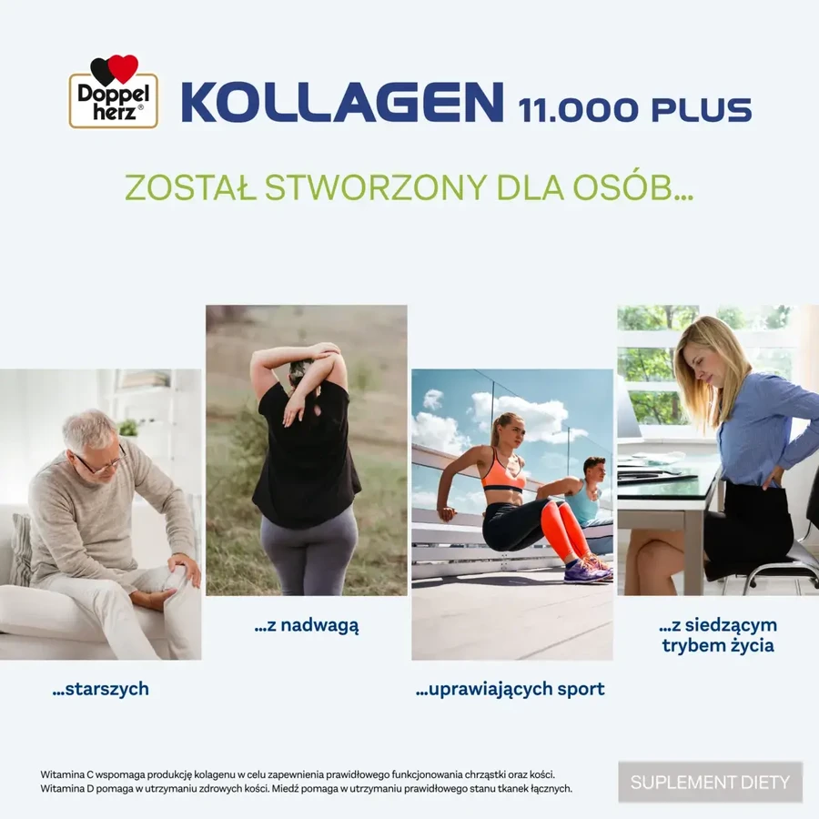 Doppelherz System Kollagen 11000 Plus, ampullen, 30 × 25 ml