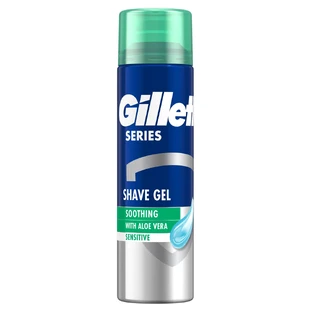 Gillette Series Sensitive, scheergel met aloë vera, 200 ml