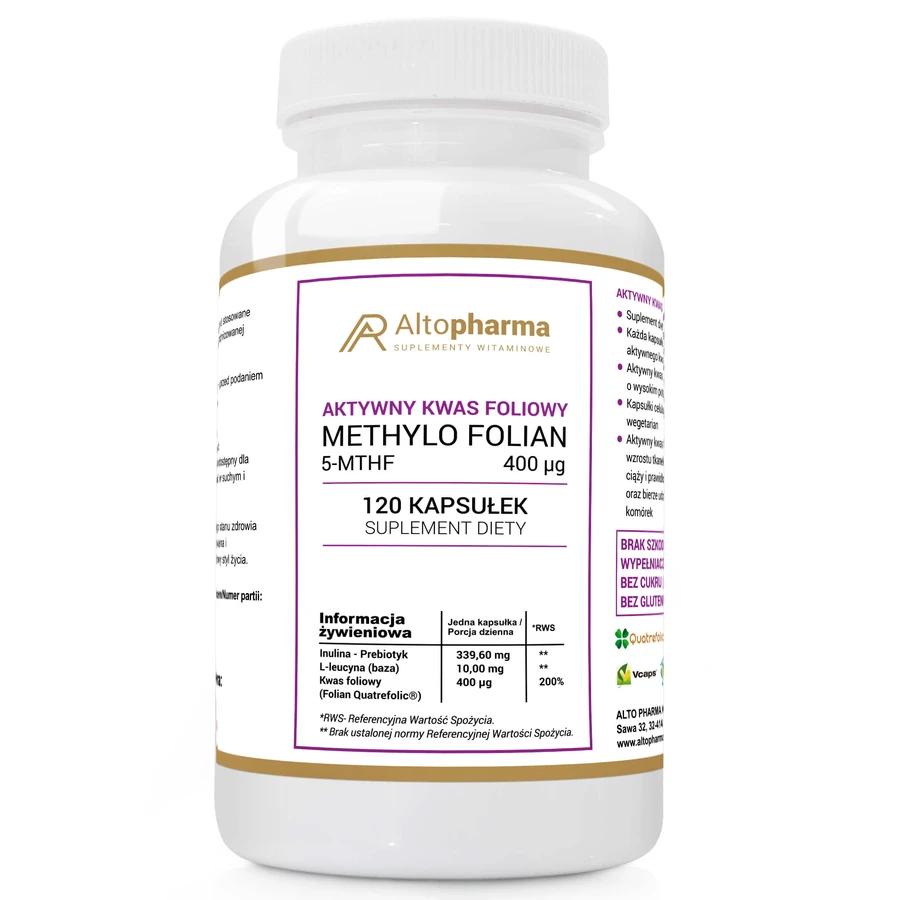 AltoPharma Active Folic Acid, 120 capsules