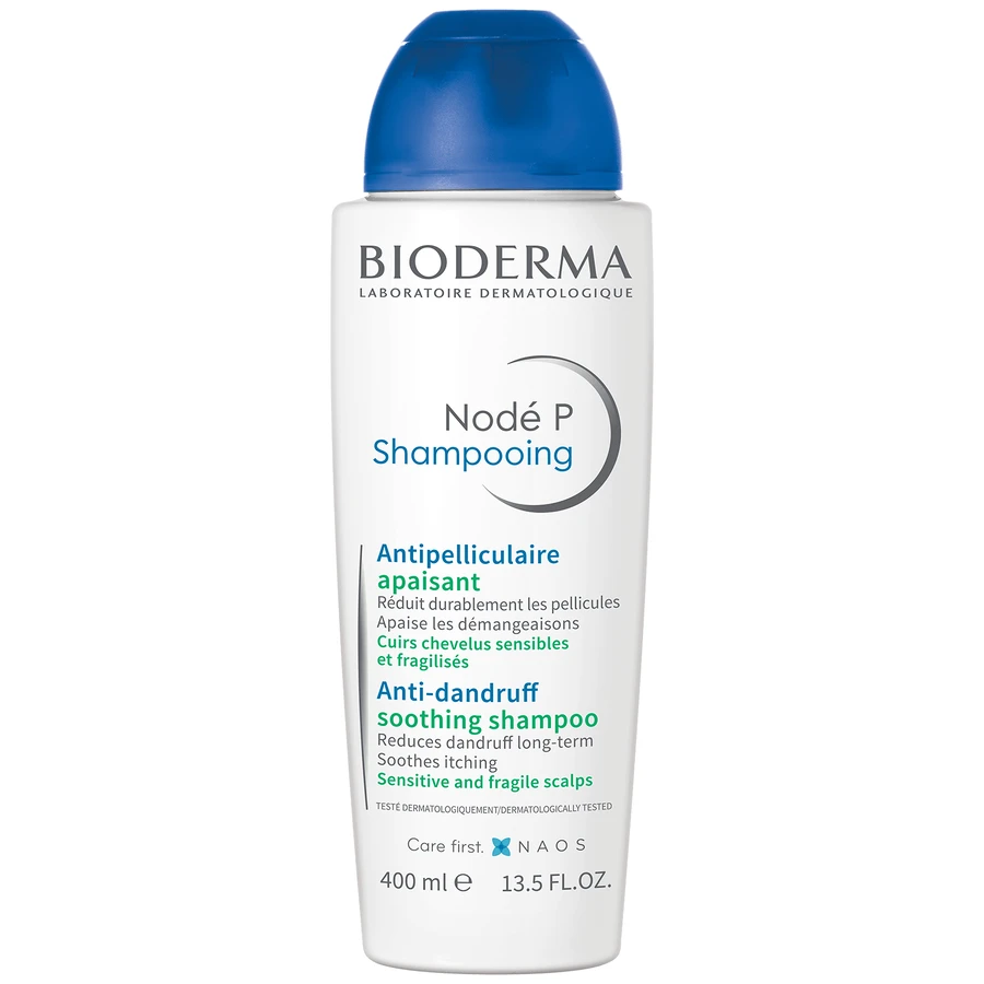 Bioderma Node P Shampooing Apaisant, șampon calmant anti-mătreață pentru scalp sensibil, 400 ml