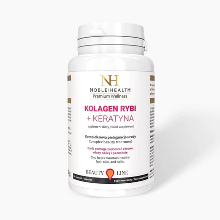 Noble Health Viscollageen + Keratine, 60 capsules
