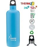 Roestvrijstalen thermosfles blauw futura, 500 ml, Laken