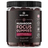 Solve Labs Mushroom Focus Gummies, jelly beans, 60 stuks