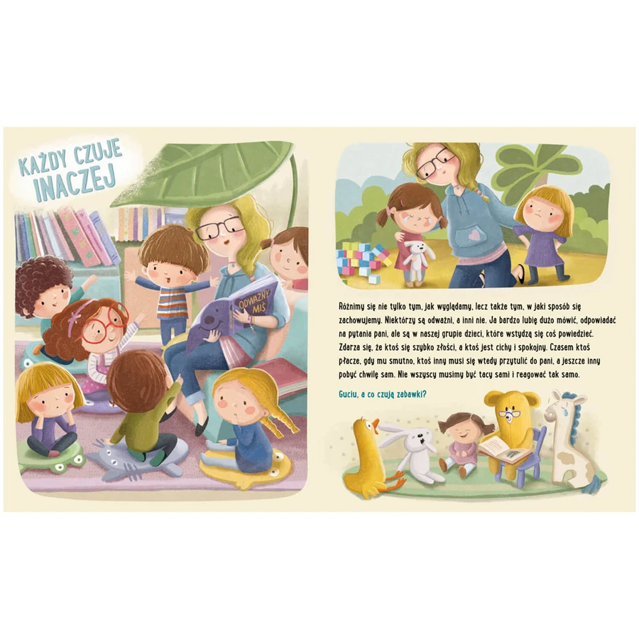 Feluś und Gucio wissen, wie man sich benimmt, ein Kinderbuch