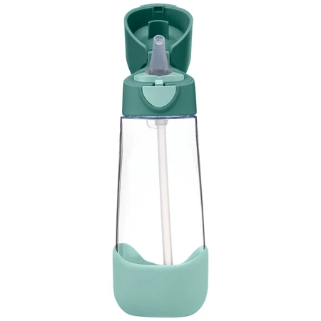 B.Box, waterfles met rietje, tritan, kinder bidon, Emerald Forest, vanaf 3 jaar, 600 ml