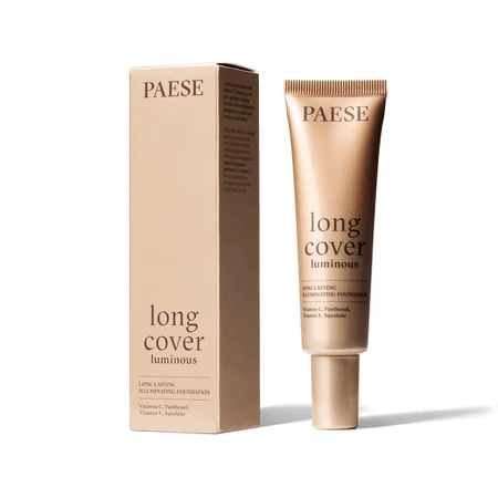 Paese Long Cover Luminous, verhelderende foundation, 1.5 Beige, 30 ml
