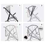Sipo, regenhoes voor kinderwagen, transparant, 1 stuk