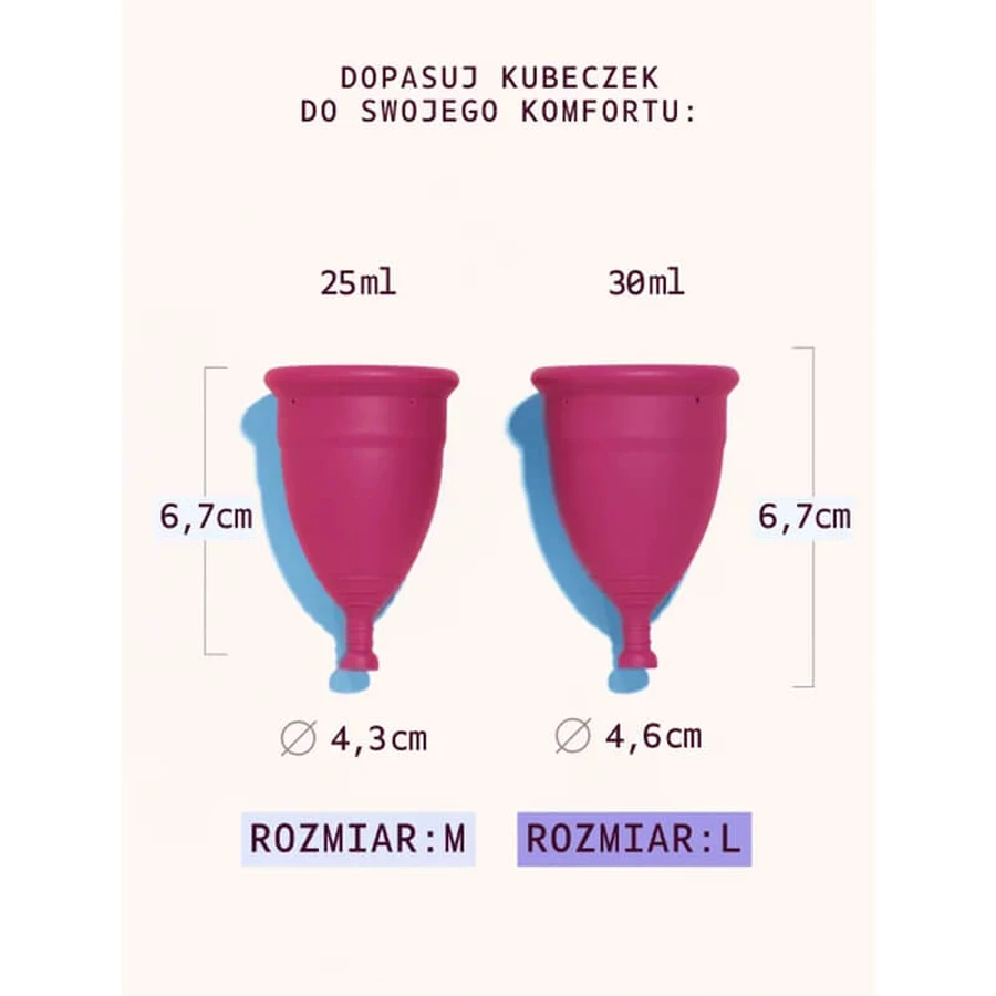 Finally.me, Menstruationstasse, Größe M