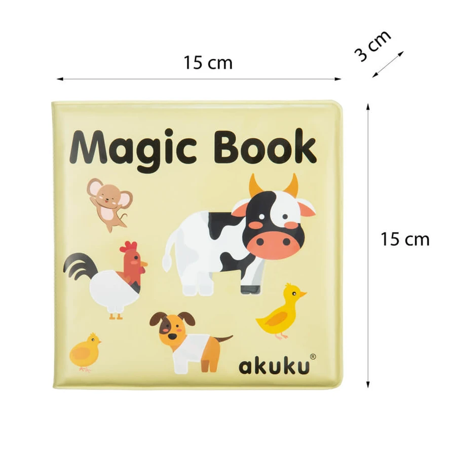 Acupuncture, magic educational bath book, Farm, 1 piece