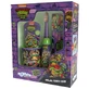 Mr White Ninja Turtles, set per lavarsi i denti per bambini, spazzolino + dentifricio + tazza + puzzle