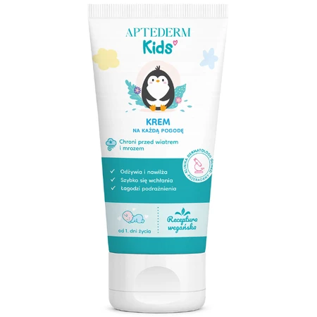 Aptederm Kids, wintercrème voor kinderen, vanaf dag 1, SPF 30, 50 ml.