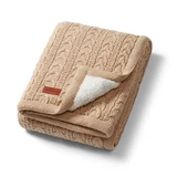 BabyOno, Baumwolldecke mit Wattierung, beige, 75 cm x 100 cm, 1 Stück