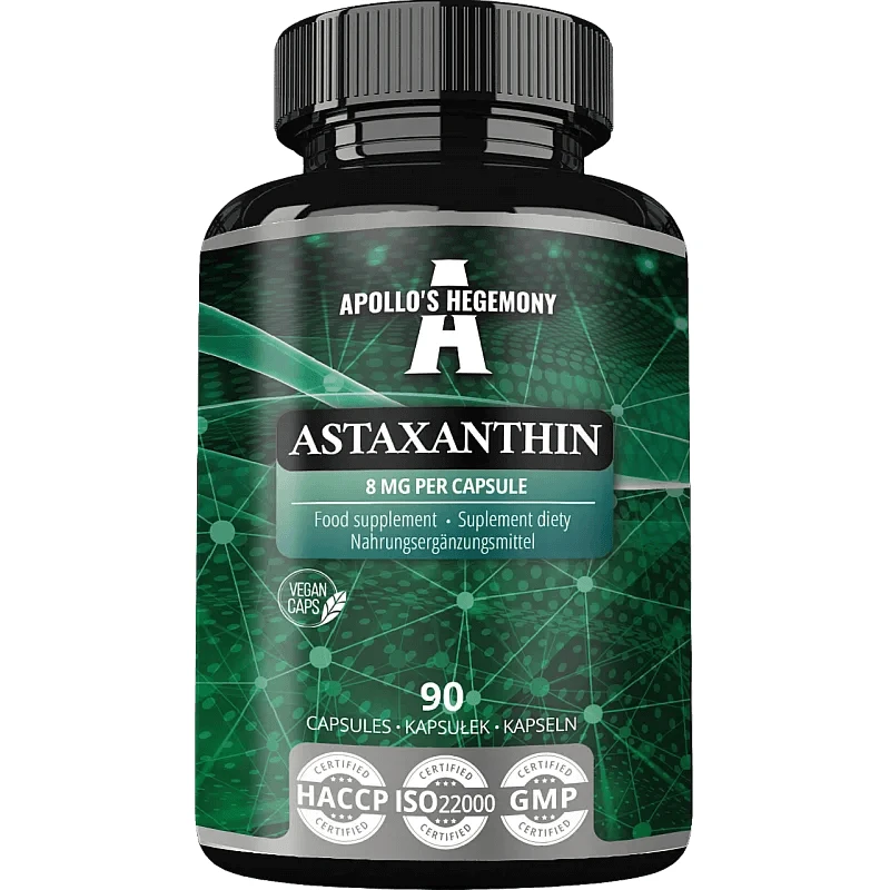 Apollo's Hegemony Astaxanthine, astaxanthine, 90 capsules