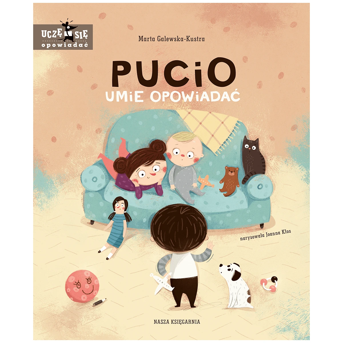 Puppy kan praten, kinderboek