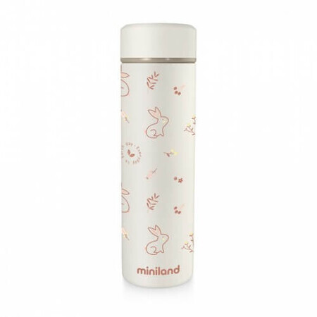 Thermos for liquids, Natur Bunny, 450 ml, Miniland