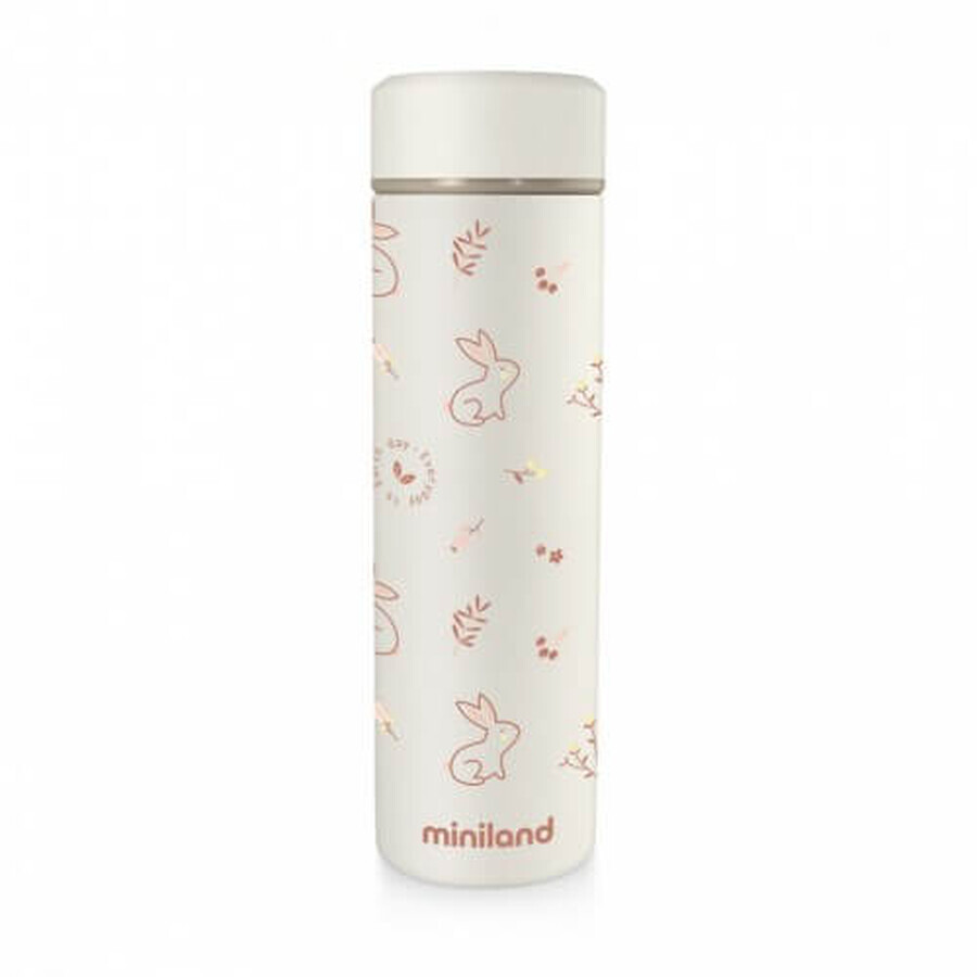 Thermos for liquids, Natur Bunny, 450 ml, Miniland