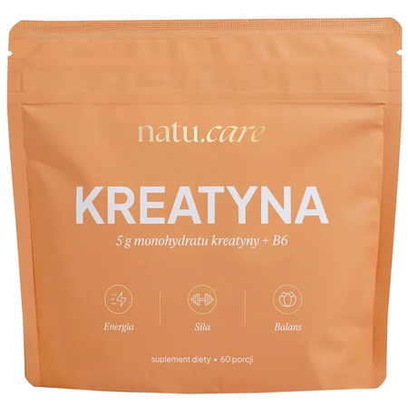 Natu.Care Creatine + B6, mango-maracuja, 372 g