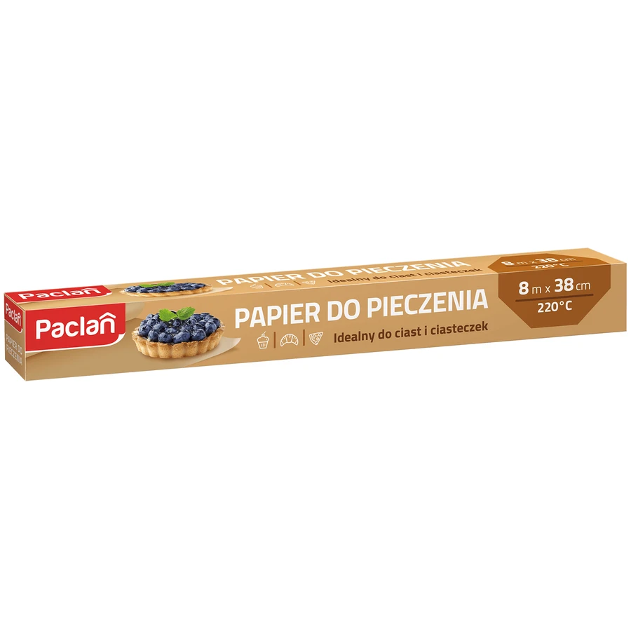Paclan, bakpapier, 8 m