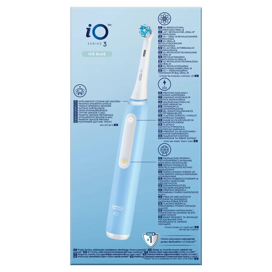 Oral-B iO 3, magnetische tandenborstel, blauw
