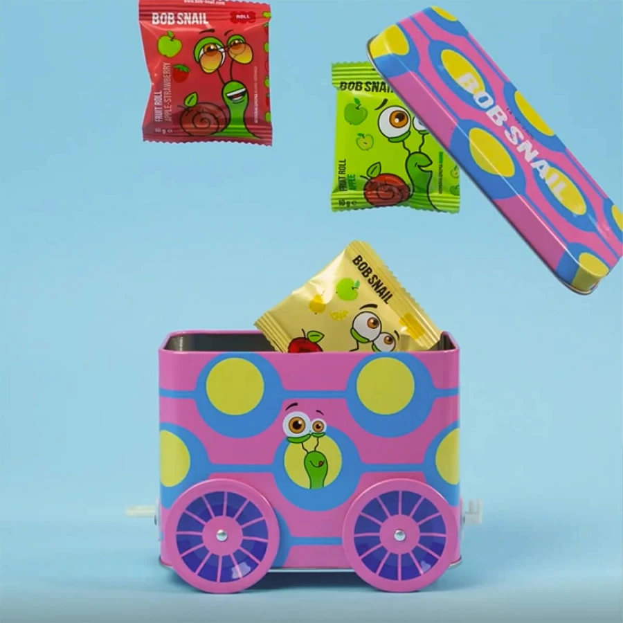 Bob Snail Express Snackspoor Set, 107 g