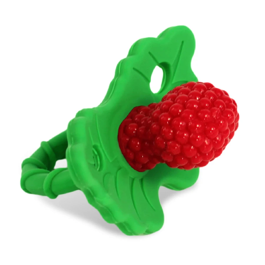 RaZbaby, tettarella in silicone, lampone succoso, da 3 mesi, 1 pezzo