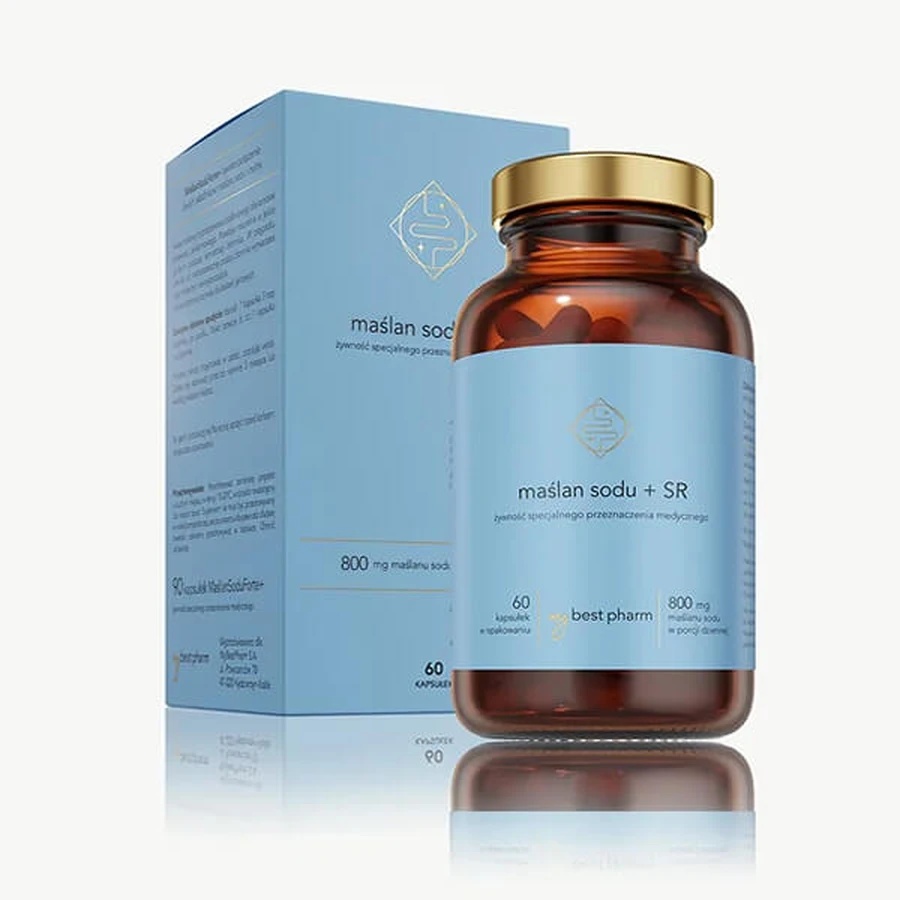 MyBest Natriumbutyraat + SR, 60 capsules