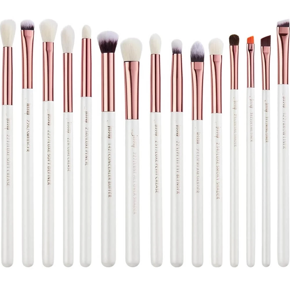 Jessup Oogmake-up kwastenset T217, 15 stuks