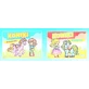 Carte de colorat pentru copii A5 Fairy tale horses mix