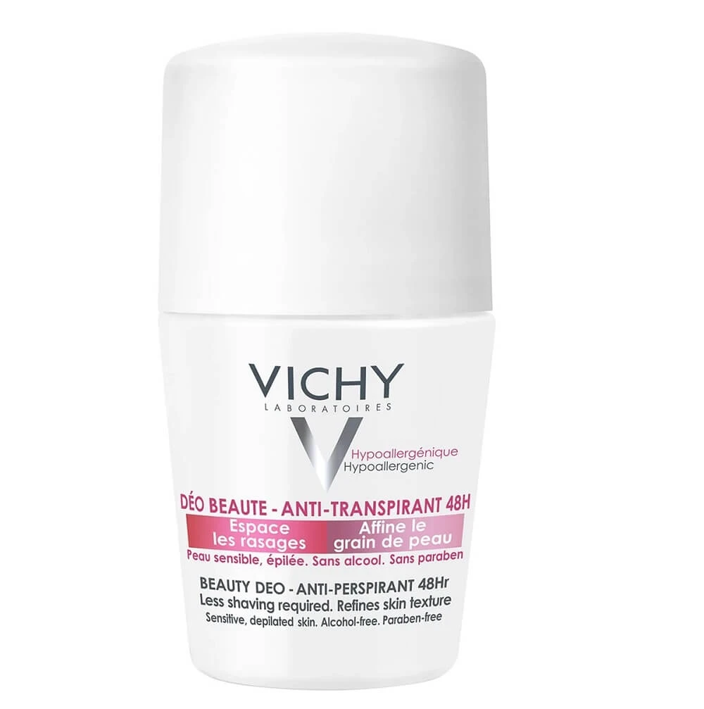 Vichy Beauty Deodorant 48H Haargroeivertraging Bal Deodorant, 50 ml