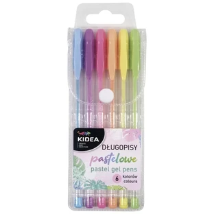 Derform Stylos pastel 6 couleurs