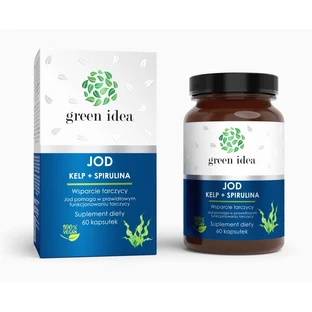 GreenIdea Kelp + Spirulina, 60 capsules