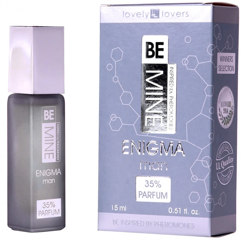 Lovely Lovers BeMine Enigma Man Parfum met feromonen, 15ml