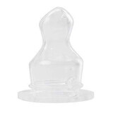 Orthodontic M silicone milk teat, 0-24 months, 15302 Baby Nova