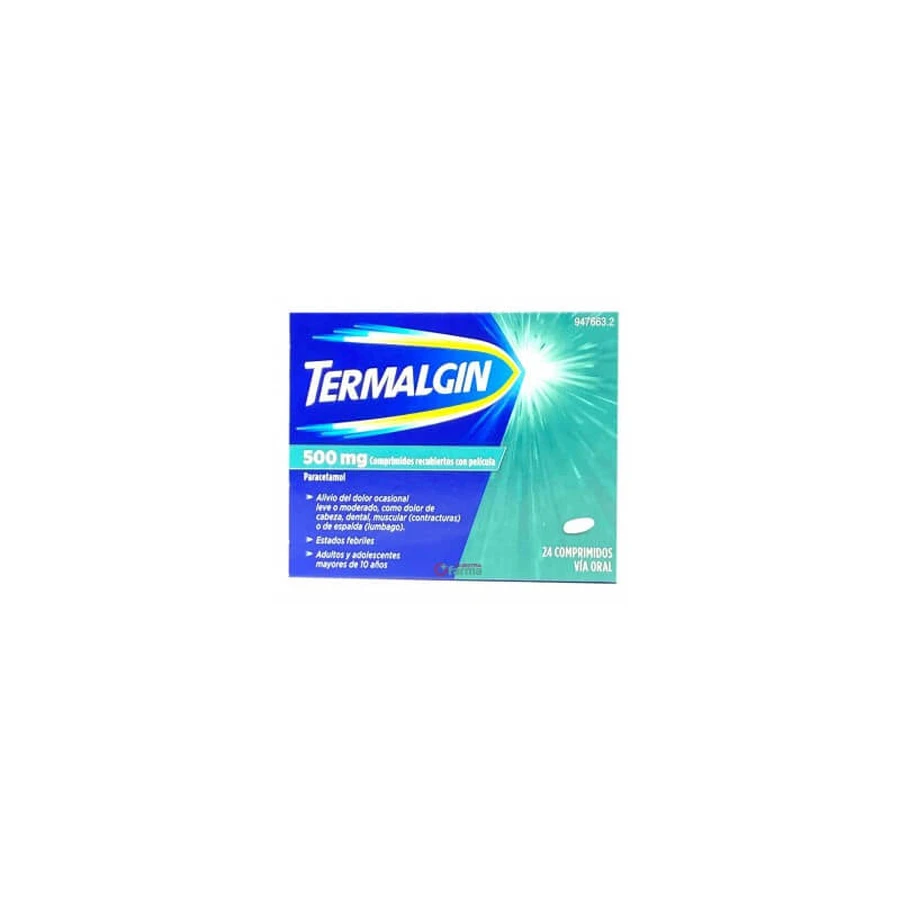 TERMALGIN 500 MG 24 ÜBERZOGENE TABLETTEN