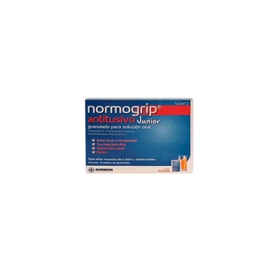 NORMOGRIP HUSTENSTILLER JUNIOR 10 BEUTEL GRANULAT ZUM EINNEHMEN
