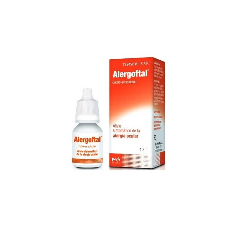 Alergoftal 5/0.25 Mg/Ml Oogdruppels 1 Flesje Oplossing 10 ml