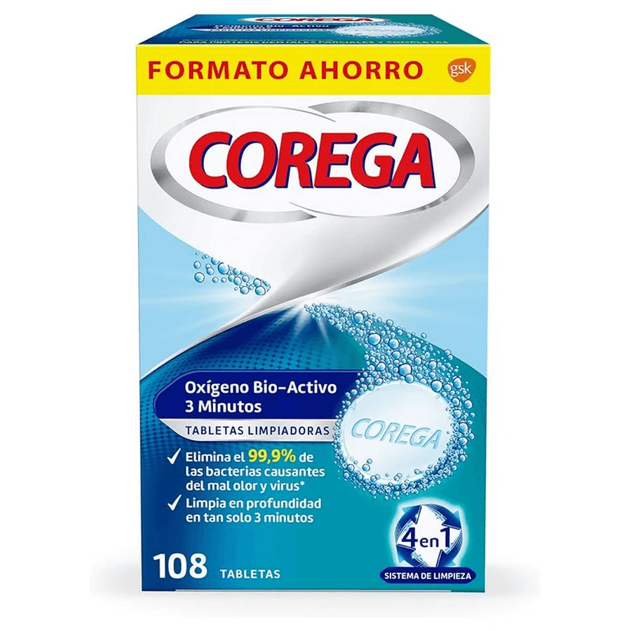 Corega Actief Zuurstof 67 Tabletten + GIFT 41u