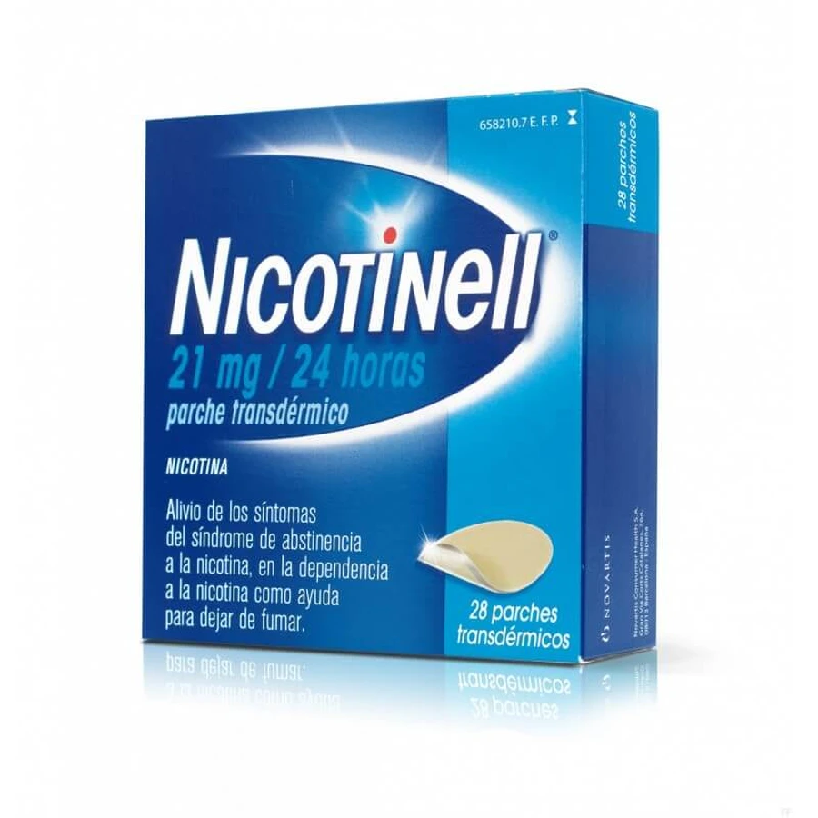 NICOTINELL 21 MG/24 U 28 TRANSDERMALE PLEISTERS 52,5 MG