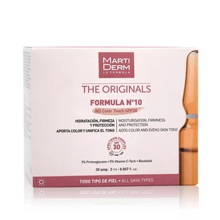Martiderm Formel Nº10 HD Farbe Touch SPF30 30 Fläschchen 2ml