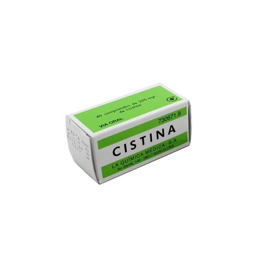 CYSTINE 250 MG 40 TABLETTEN