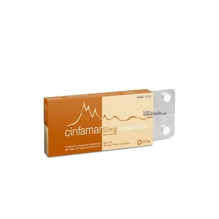 Cinfamar 50mg 10 tabletten