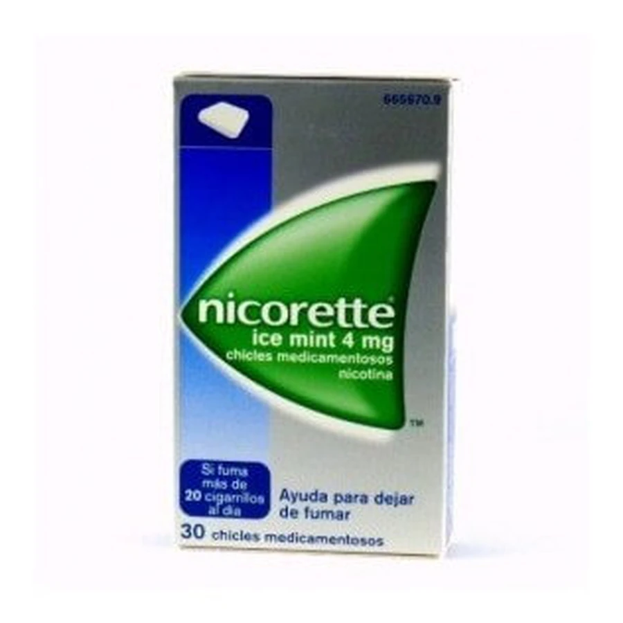 Nicorette Ice Mint 4 mg 30 kauwgoms