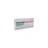 Febrectal Adult 600 mg 6 Suppositories