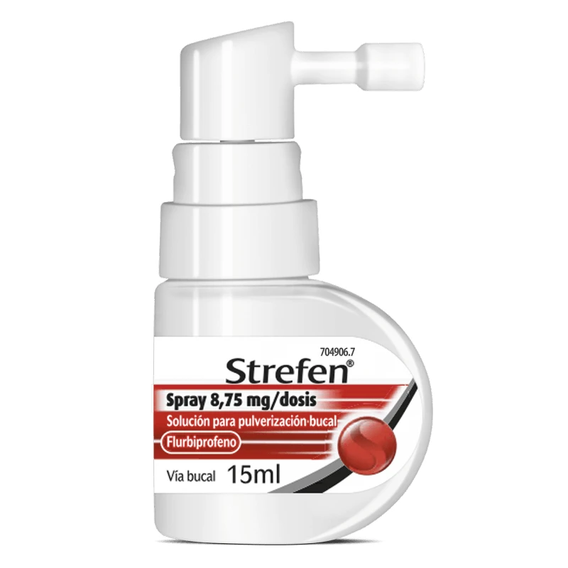 Strefen spray 8.75 Mg/dosis orale spray 15 ml