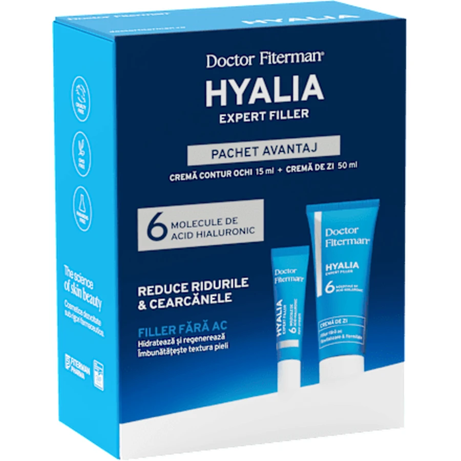Fiterman Pharma Set Gesichtscreme + Augencreme, 1 Stück