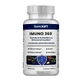 Imuno 360: Adult Immunity Supplement - Supports Immunity & Provides Antiviral Protection - 100% Natural - 30 Capsules