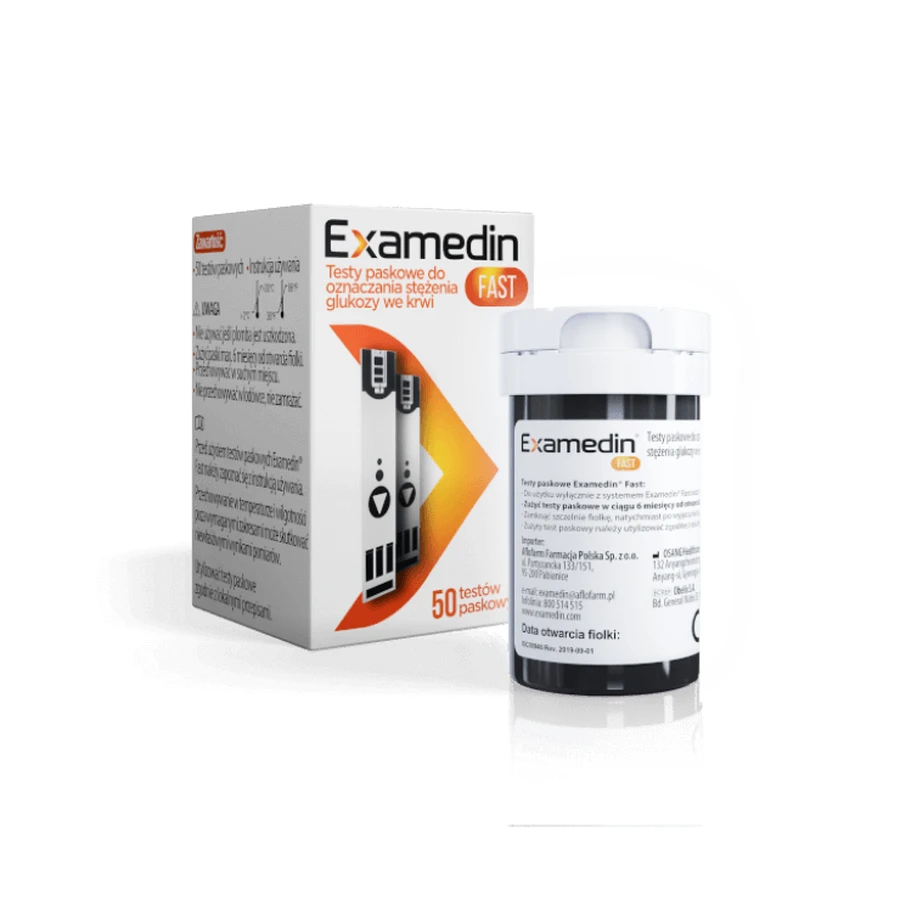Examedin Fast Strip tests, 50 eenheden